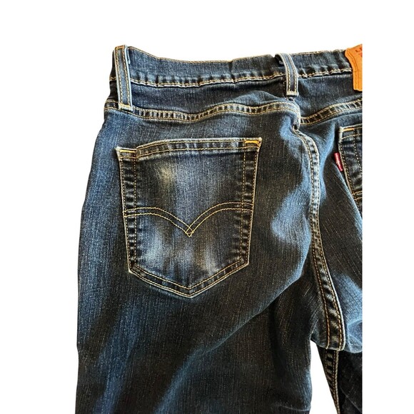 Levi Strauss 511 Jeans Slim Stretch Fit Men Jeans Tag Sz 32x30 Blue - Picture 5 of 9